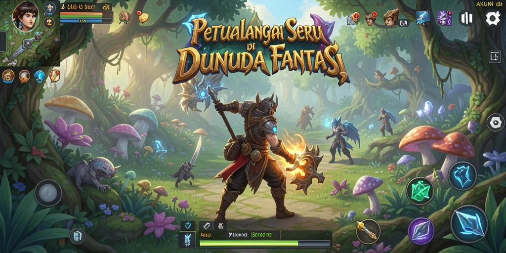 Gameplay AKUNJP dengan eksplorasi yang mendebarkan.