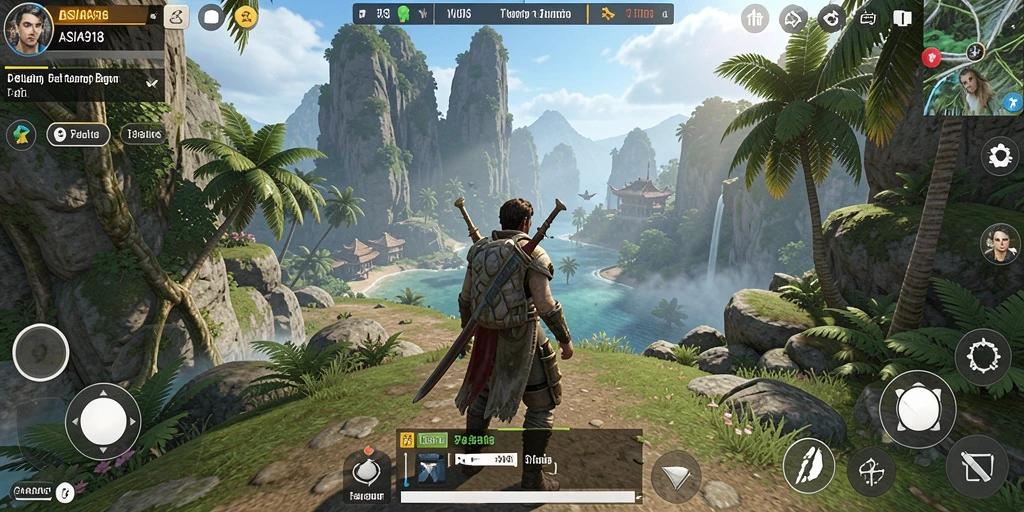 Tampilan gameplay menakjubkan di dunia Open World ASIA918.