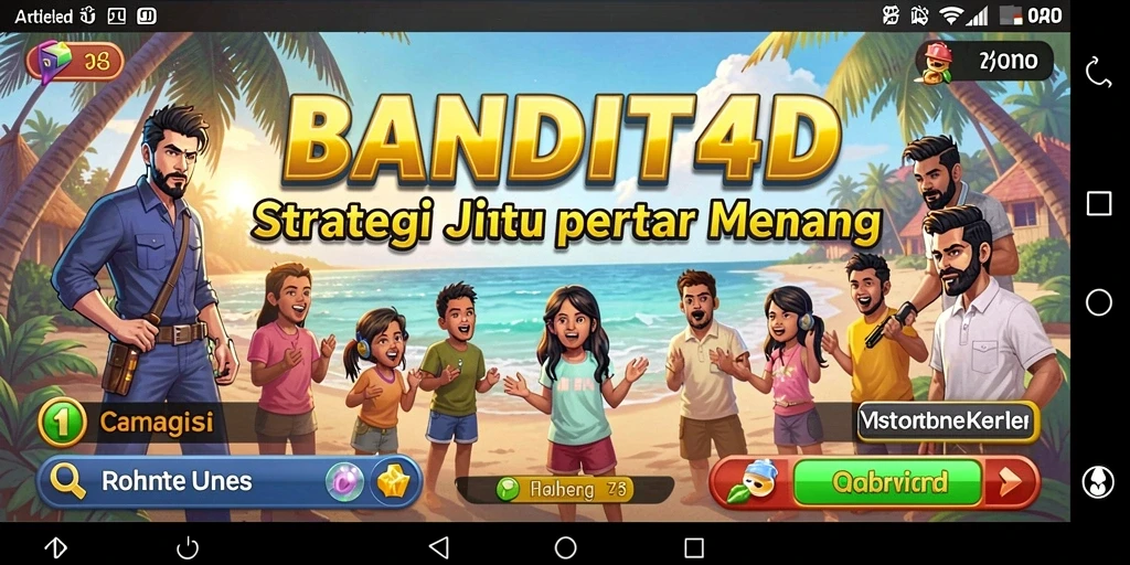 Gameplay BANDIT4D yang menegangkan dan penuh strategi.