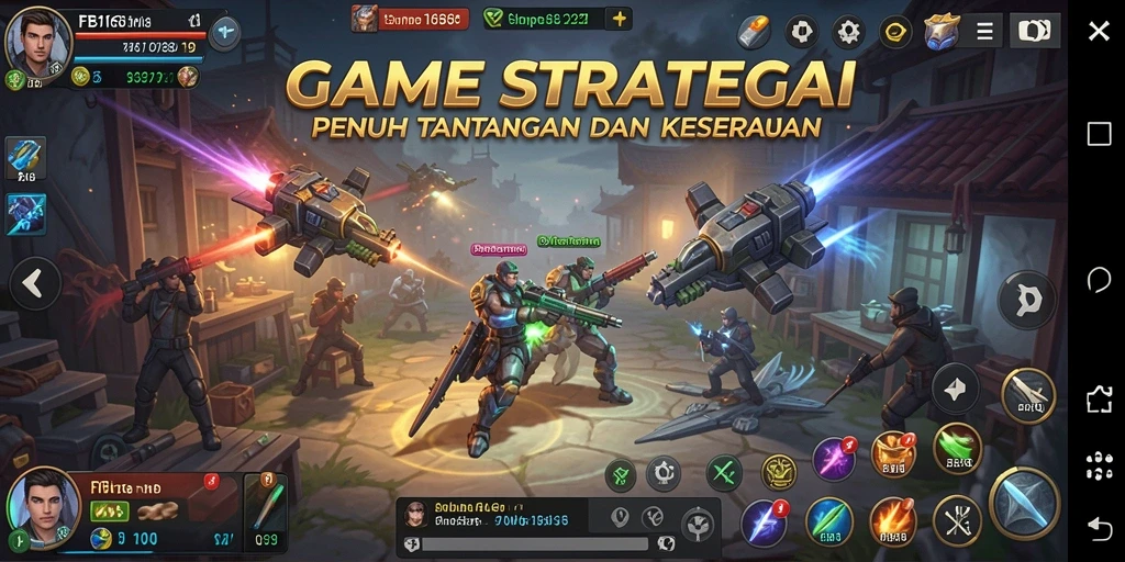 Gameplay mendebarkan FB168 yang menuntut taktik strategis.