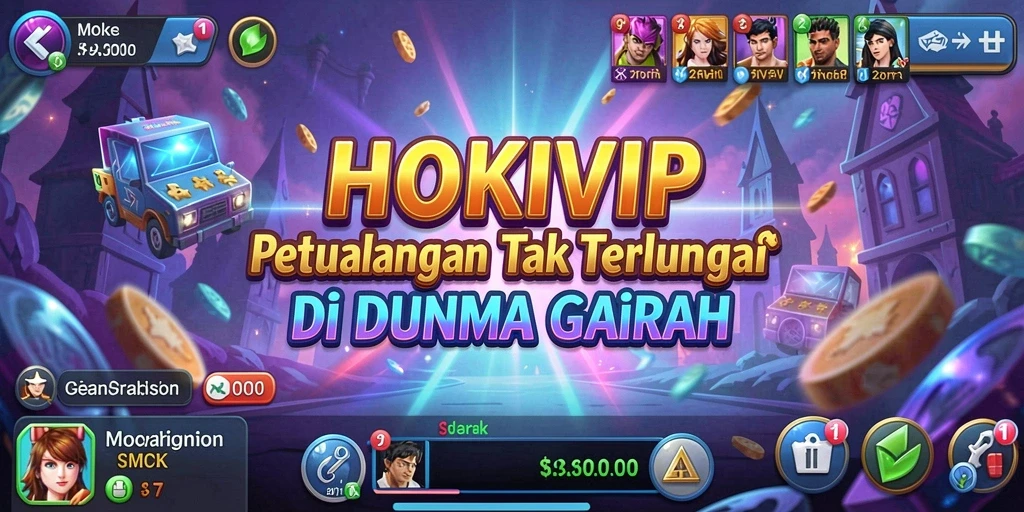 Tampilan menakjubkan dari gameplay petualangan HOKIVIP yang penuh tantangan.