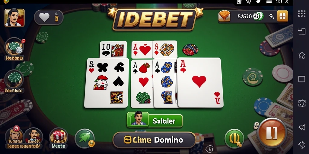 Tampilan gameplay IDEBET yang menarik dan interaktif.