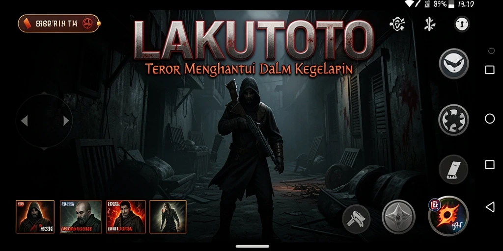 Tampak menakutkan saat petualangan malam di LAKUTOTO.