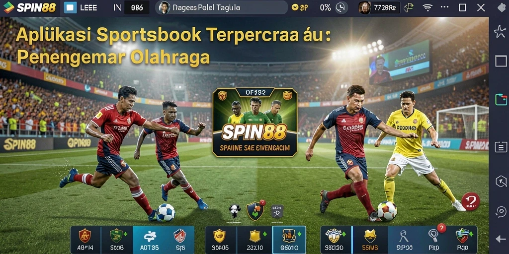 Tangkapan layar SPIN88 menampilkan pengalaman taruhan yang menarik.