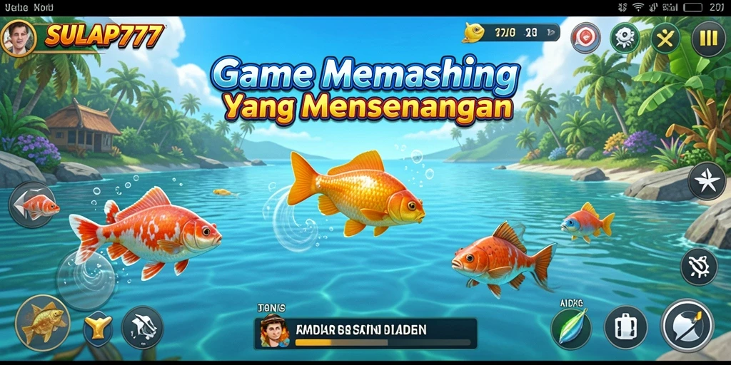 Tangkapan ikan yang beragam dalam gameplay SULAP777.