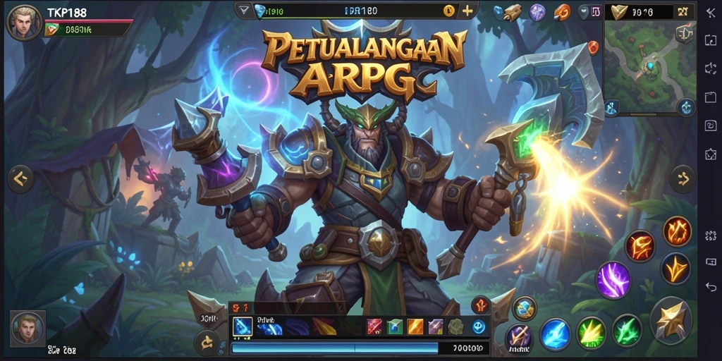 Gameplay seru dalam dunia fantasi ARPG TKP188.