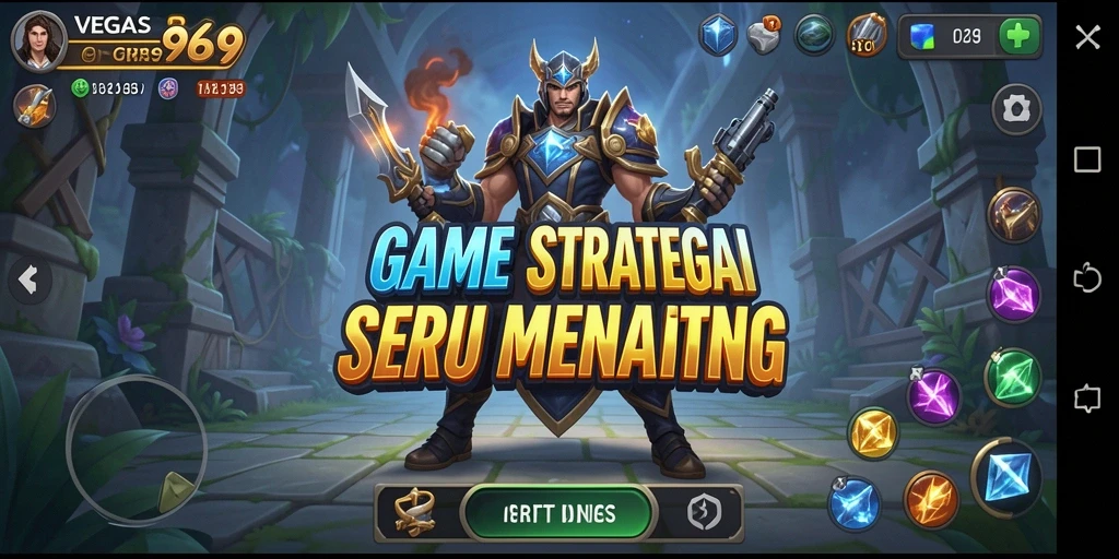Tampilan menarik dari gameplay <strong>VEGAS969</strong> yang menampilkan aksi strategi dan pertempuran.