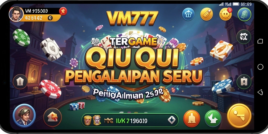 Screenshot gameplay QiuQiu di VM777 yang penuh aksi.
